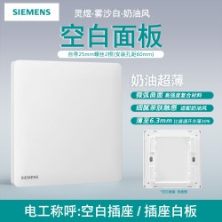 西门子 灵煜系列 10A正五孔插座 奶白