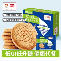 盼盼 无糖高纤粗粮饼干 360g