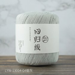 LOVEYARN 时光 8号蕾丝线细棉线 钩针手工编织毛线团纯棉细线100%棉