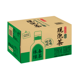 伊刻活泉 伊利伊刻活泉现泡茶抹春绿茶饮料 455ml*15瓶
