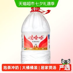 娃哈哈 纯净水 4.5L*4桶