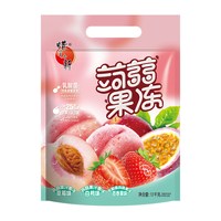 蜡笔小新 1.1kg蒟蒻果冻乳酸菌0脂肪魔芋儿童果冻零食f 蒟蒻果冻