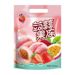 蜡笔小新 1.1kg蒟蒻果冻乳酸菌0脂肪魔芋儿童果冻零食f 蒟蒻果冻