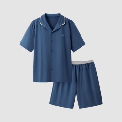 蕉内 棉棉301Home男士家居服大码纯棉女款长袖带杯冬睡衣
