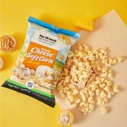 No Brand [林依轮直播间]No Brand玉米卷韩国进口膨化网红零食爆米花多口味