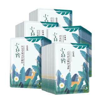 PLUS会员：百雀羚 小森羚面膜52片 折1元/片！