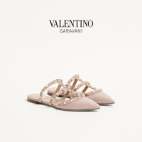 GIOVANNI VALENTINO VALENTINO GARAVANI/华伦天奴 女士 ROCKSTUD 漆皮铆钉穆勒鞋