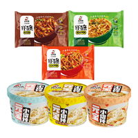 顾大嫂 拌面三口味+馄饨三口味 非油炸方便面