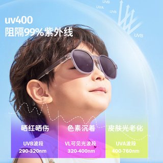 柠檬宝宝儿童太阳镜防紫外线可折叠