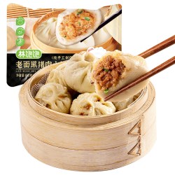 林饱饱 6件组合林饱饱纸皮烧麦芝士鸡牛肉卷烤肠饭团速食半成品早餐夜宵