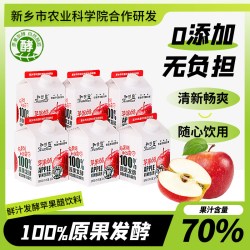 和丝露 发酵苹果醋饮料农科院合作研发苹果汁清爽