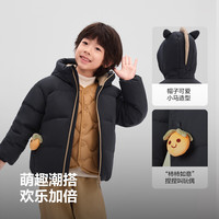 波司登 奥莱冬中性时尚潮流童趣轻暖连帽厚羽绒服