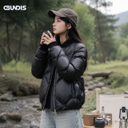 冈狄斯 女生短款羽绒服内胆户外轻量化羽绒外套