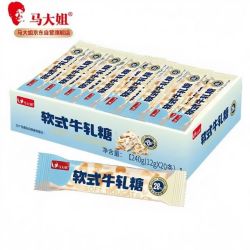 马大姐 软式花生牛轧糖 240g（20条）