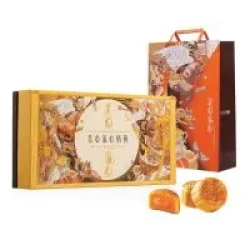 美心 流心奶黄港式月饼礼盒 360g