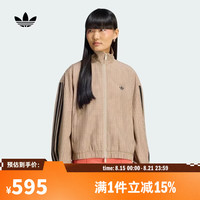 adidas 三叶草女子CHECKS TT夹克 LE8307