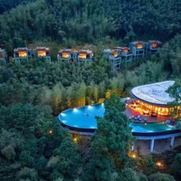 宁海安岚 临湖居别墅1晚含早+夏日疗愈SPA+温泉私汤