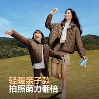 波司登 奥莱秋季女童短款连帽抗菌绒儿童三宝百搭轻薄羽绒服