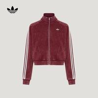 adidas Original三叶草2026年女子STREET KNIT TT夹克 KX3044