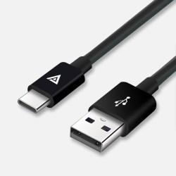 爱否开物 爱否6号线Type-C数据线2.4A快充TPE安卓手机通用USB-A充电线1米