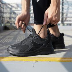 特步 男鞋运动鞋男春秋减震跑步鞋轻便软底透气跑鞋