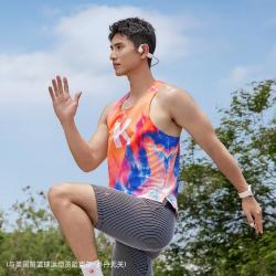 乔丹 跑步背心男士夏季吸湿速干透气运动满印无袖t恤