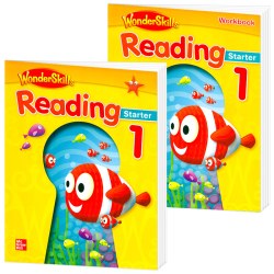 原版进口麦克劳希尔出版WonderSkills Reading 分级阅读训练教材 培养小学英语阅读技能培养学校教材 美国加州小学教材在家自学