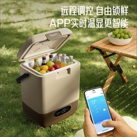 志高 车载冰箱母乳小冰箱压缩机制冷车家两用冷冻冷藏储奶专用冰箱