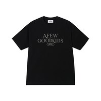 A FEW GOOD KIDS AFGK珍珠烫钻短袖T恤夏季国潮情侣同款上衣美式休闲百搭男女体恤