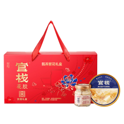 官栈 [七夕礼物]养肤即食花胶羹 燕窝粥孕产妇滋补营养品 代餐补品 燕窝花胶组合16件 1464g*1盒
