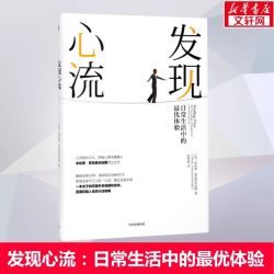 心流最优体验心理学  提升幸福感和生活效率 米哈里契克森米哈赖 积极心理学书籍 人际交往社会心理学与生活 中信出版社