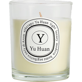愉焕 Y标大透明杯香氛蜡烛 英国梨小苍兰 180g