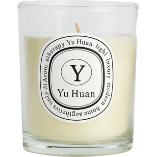 愉焕 Y标大透明杯香氛蜡烛 英国梨小苍兰 180g