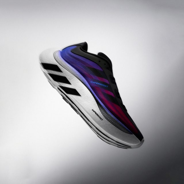 升级boost底：adidas 三叶草 HYPERBOOST EPHR LT 男女款运动鞋
