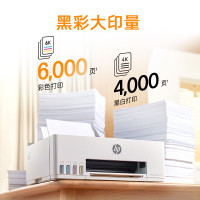 国家补贴、PLUS会员：惠普 Smart Tank 598 墨仓式 彩色喷墨一体机 白色