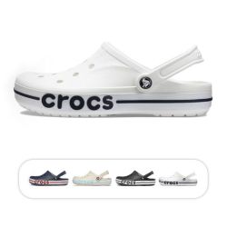 crocs 正品Crocs贝雅卡骆班侧边字母洞洞鞋沙滩鞋男女同款205089