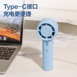 得力 迷你便携手持小风扇