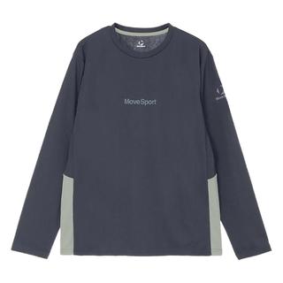 迪桑特 MOVESPORT 男士长袖T恤 ST6FLT02M