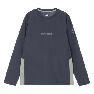 迪桑特 MOVESPORT 男士长袖T恤 ST6FLT02M