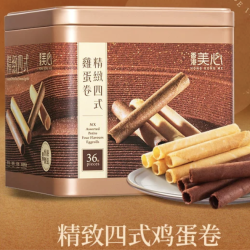 美心 精致原味鸡蛋卷礼盒装208.8g