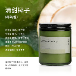 瓶香大豆蜡室内熏香大号蜡重200g