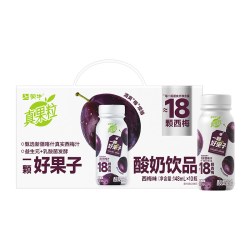 真果粒 一颗好果子系列西梅味杀菌型酸奶饮品PET148ml×10瓶