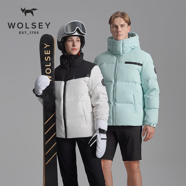 WOLSEY Bugle号角2.0 鹅绒面包服羽绒服 WD480122