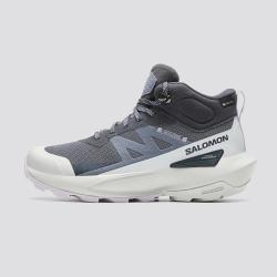 萨洛蒙 女款 户外运动舒适防水透气徒步登山鞋 ELIXIR ACTIV MID GTX 油墨黑 474574 6 (39 1/3)