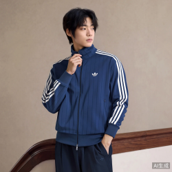 adidas 男款休闲夹克 KE4128