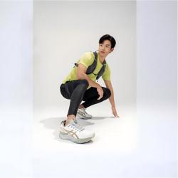 亚瑟士 GEL-KAYANO 32 CP透气轻便低帮男子跑步鞋