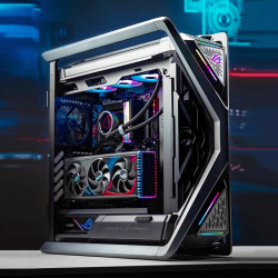 ROG ASUS/华硕 双420水冷 电脑机箱+雷神1000+龙神3 ARGB