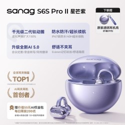 塞那 S6S Pro 耳夹式蓝牙耳机