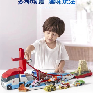 88VIP：汪汪队立大功 变形巴士 儿童玩具套装+合金救援车+恐龙救难队