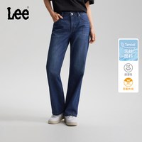 88VIP：Lee 26春夏新品防晒天丝429直筒牛仔裤蓝色女休闲潮
